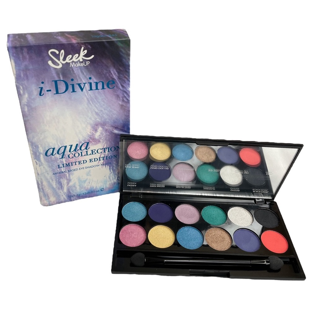 Sleek Makeup i-Divine Aqua Collection Eyeshadow Palette Limited Edition